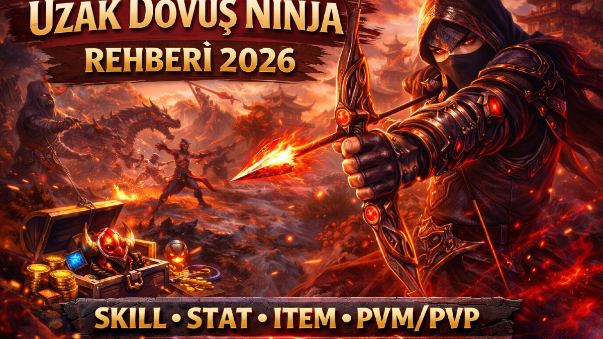 Metin2 Uzak Dövüş Ninja Rehberi 2026: Skill Sırası, Stat Dağılımı, İtem–Efsun Dizimi ve En İyi PVM/PVP Build