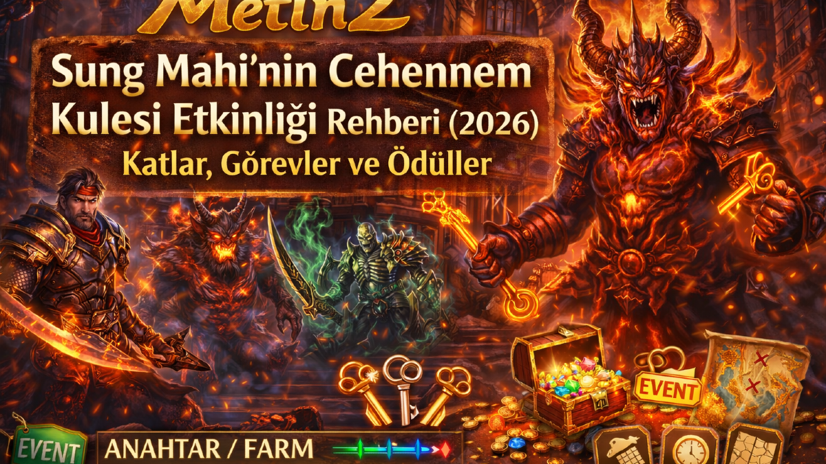 Metin2 Sung Mahi’nin Cehennem Kulesi Etkinliği Rehberi (2026): Katlar, Görevler ve Ödüller, Sung Mahi