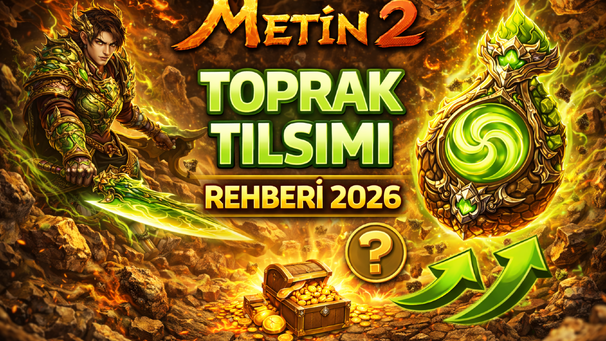 Metin2 Toprak Tılsımı Rehberi (2026): Ne İşe Yarar, Nasıl Basılır, Nasıl Kasılır?