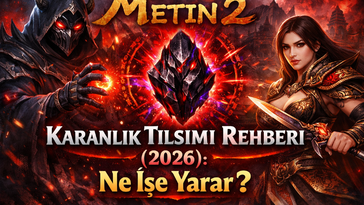 Metin2 Karanlık Tılsımı Rehberi (2026): Ne İşe Yarar, Nasıl Basılır, Nasıl Kasılır?