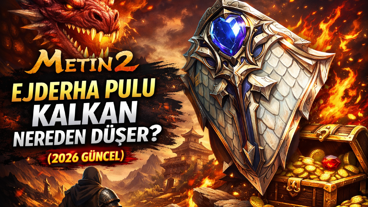Metin2 Ejderha Pulu Kalkan Nereden Düşer? (2026 Güncel) Rehber