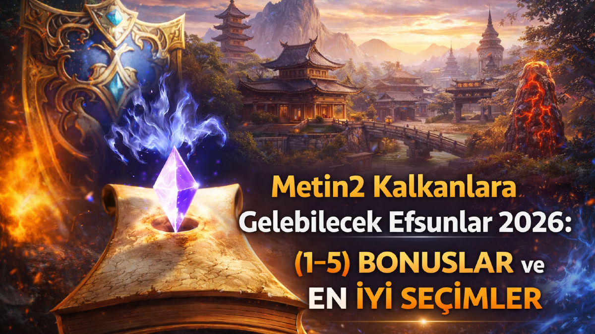 Metin2 Kalkanlara Gelebilecek Efsunlar 2026: (1–5) Bonuslar ve En İyi Seçimler